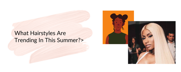 hot trending summer hairstyles for dark skin girls.