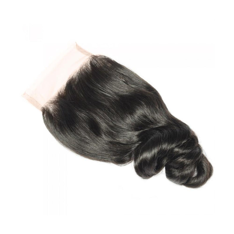 Loose Wavy Free Parted Lace Closure