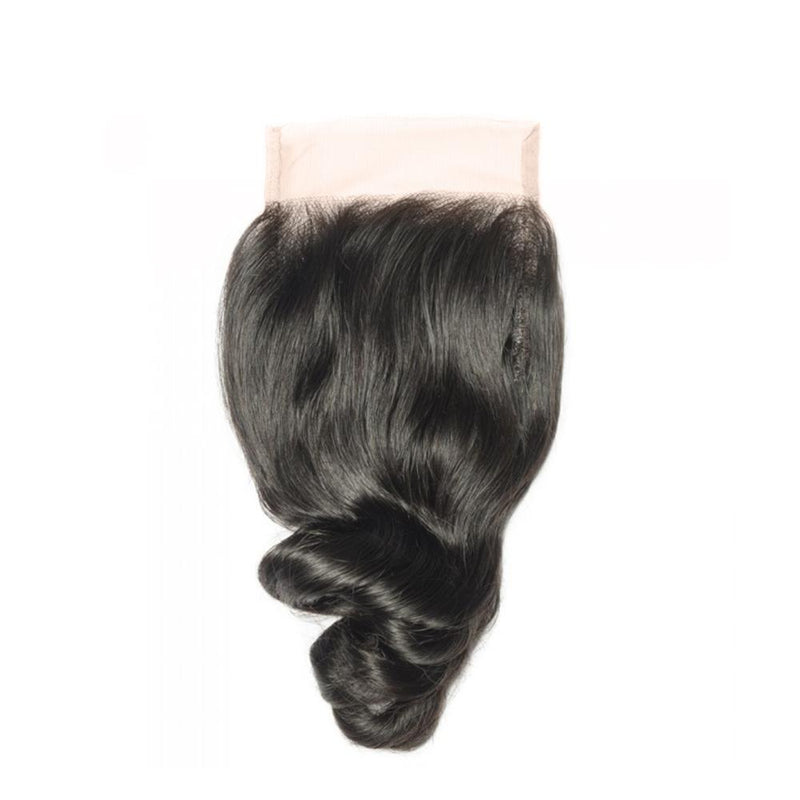 Loose Wavy Free Parted Lace Closure