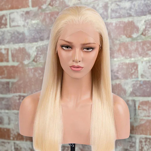 Tedhair 24 Inches 13x4 #613 Pre-Plucked Straight Lace Front Wigs 180% Density