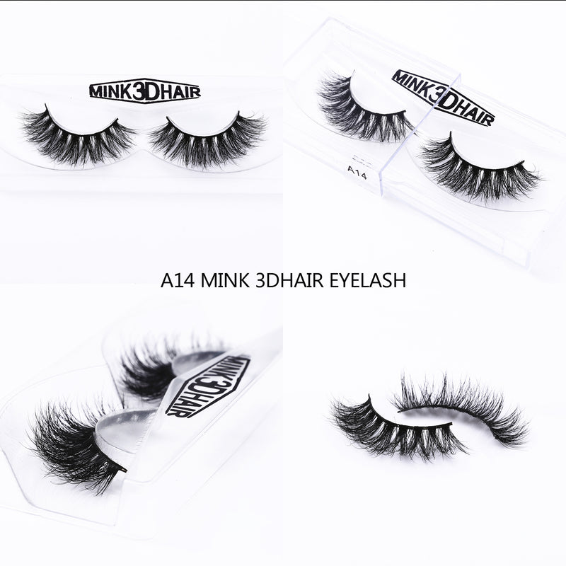 3D Mink Eye Lashes A14