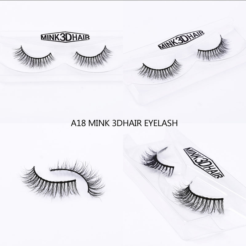 3D Mink Eye Lashes A18