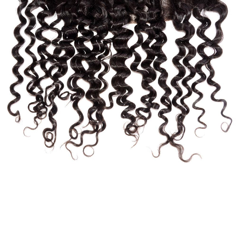 Deep Curly Free Parted Frontal