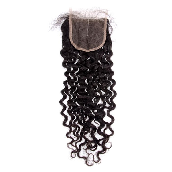 Italy Curly Free Parted Lace Closure