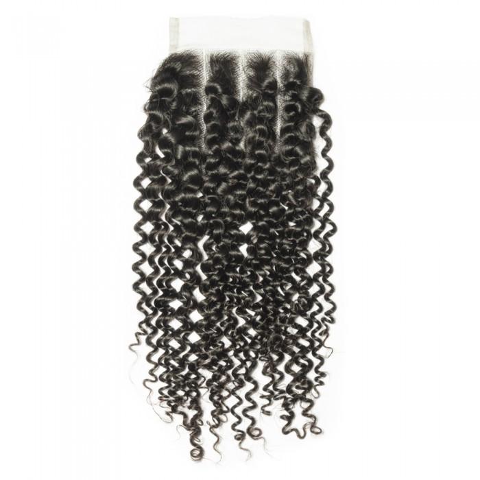 Kinky Curly Free Parted Lace Closure